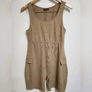 Ribbed Romper
